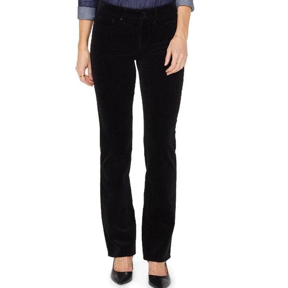 NYDJ Marilyn Double Snap Waist Straight Leg Jeans - Picture 1 of 7